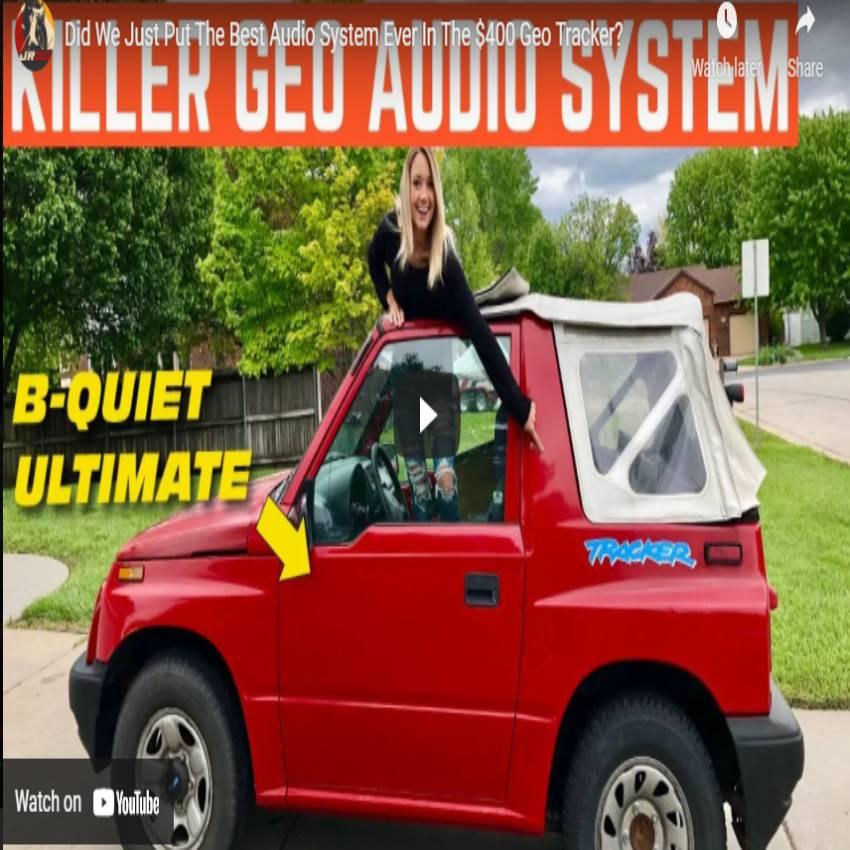 B-Quiet Sound Deadening and WatchJRGo - B-Quiet