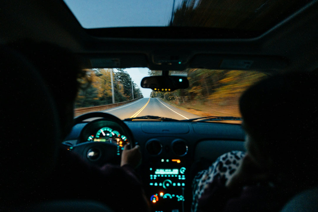 inside a car with soundproof