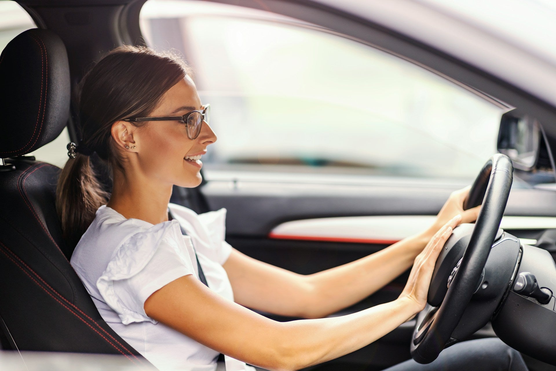 person driving