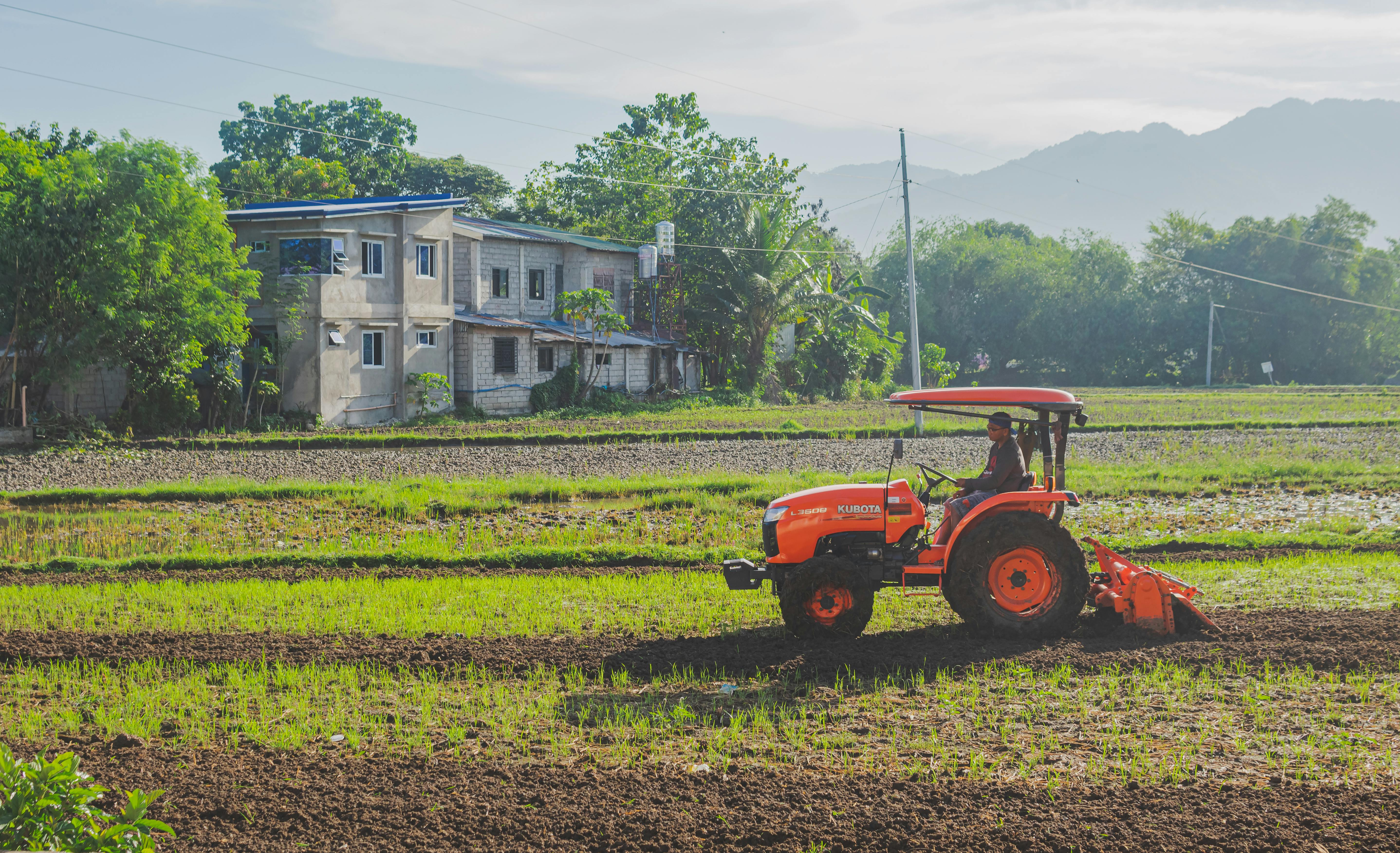 Kubota Tractor with Sound Deadening