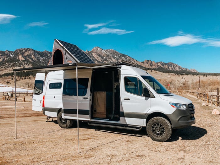 transform your sprinter van to a campervan with sound deadening materials