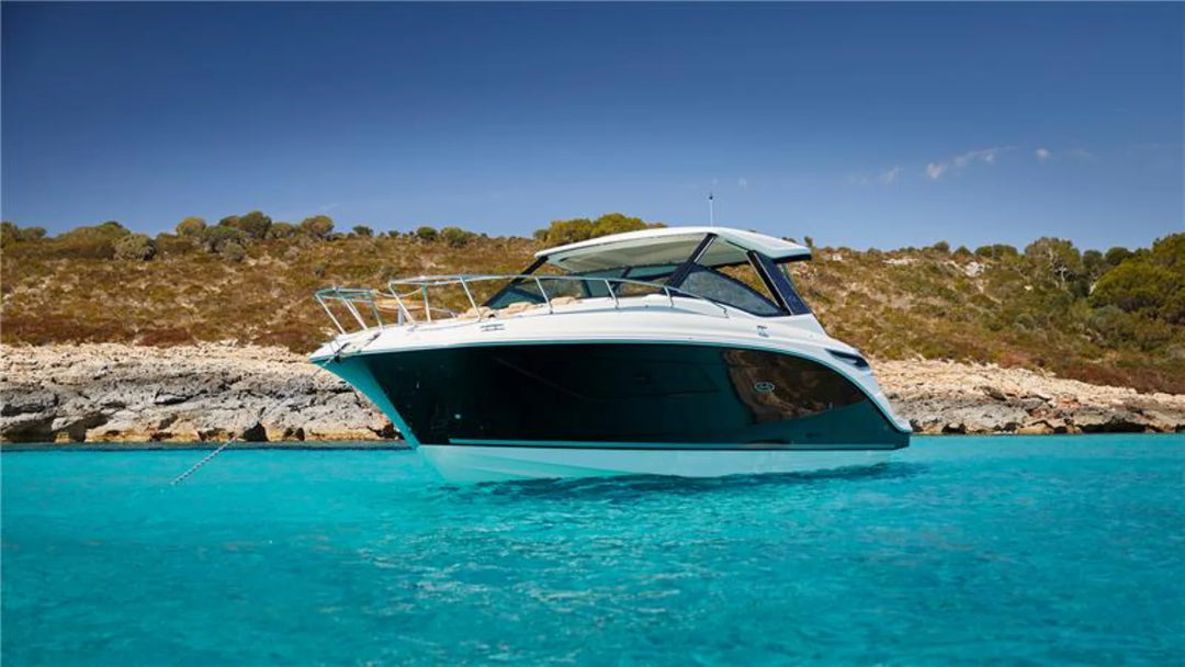 Sea Ray Boat with Sound Deadening