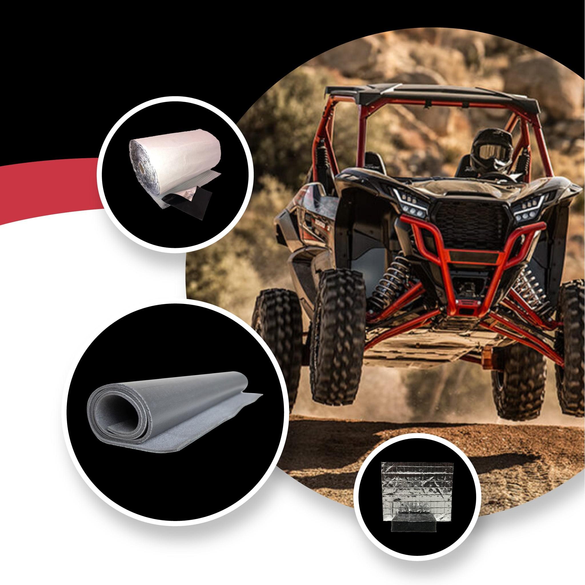 Side By Side Sound Deadening Package - B-Quiet