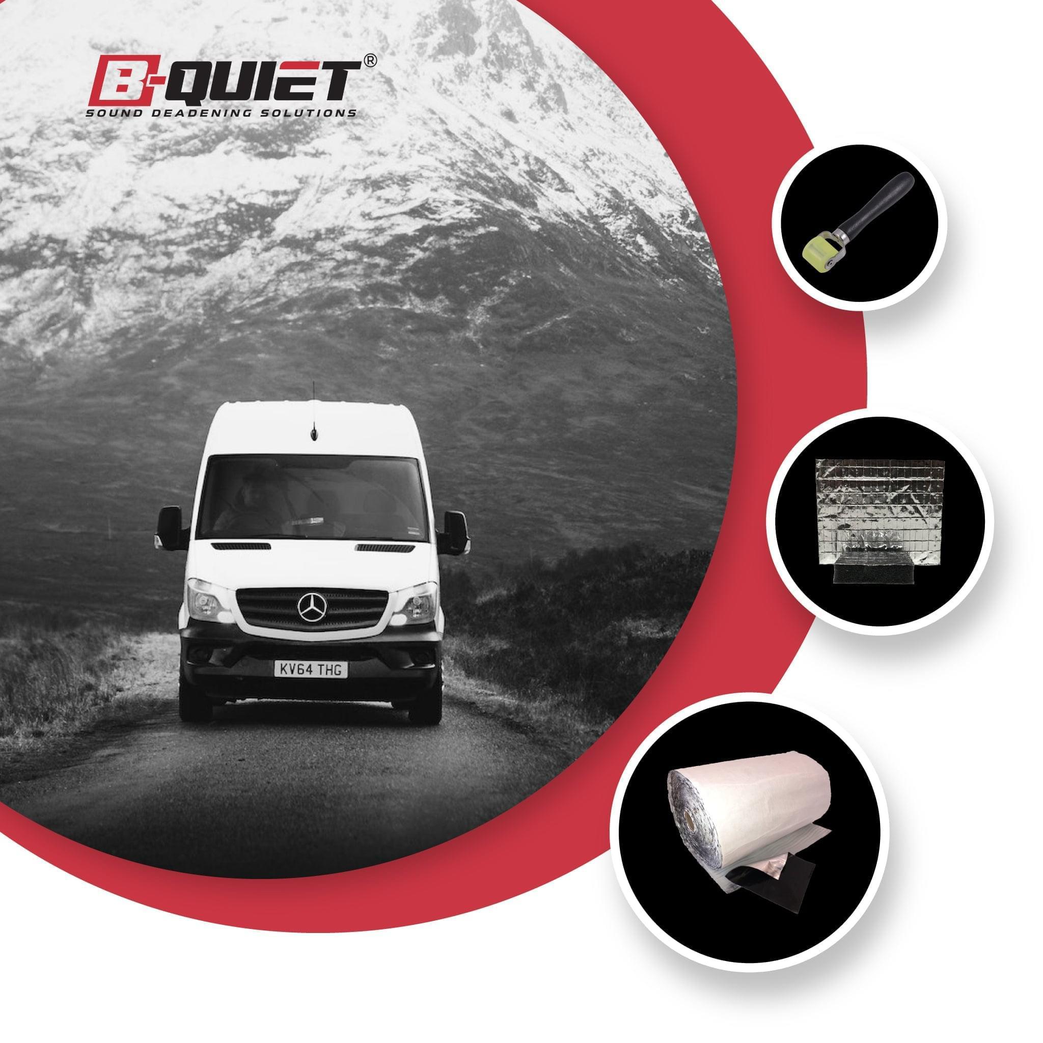 Van Conversion Insulation Sound Deadening Package - B-Quiet
