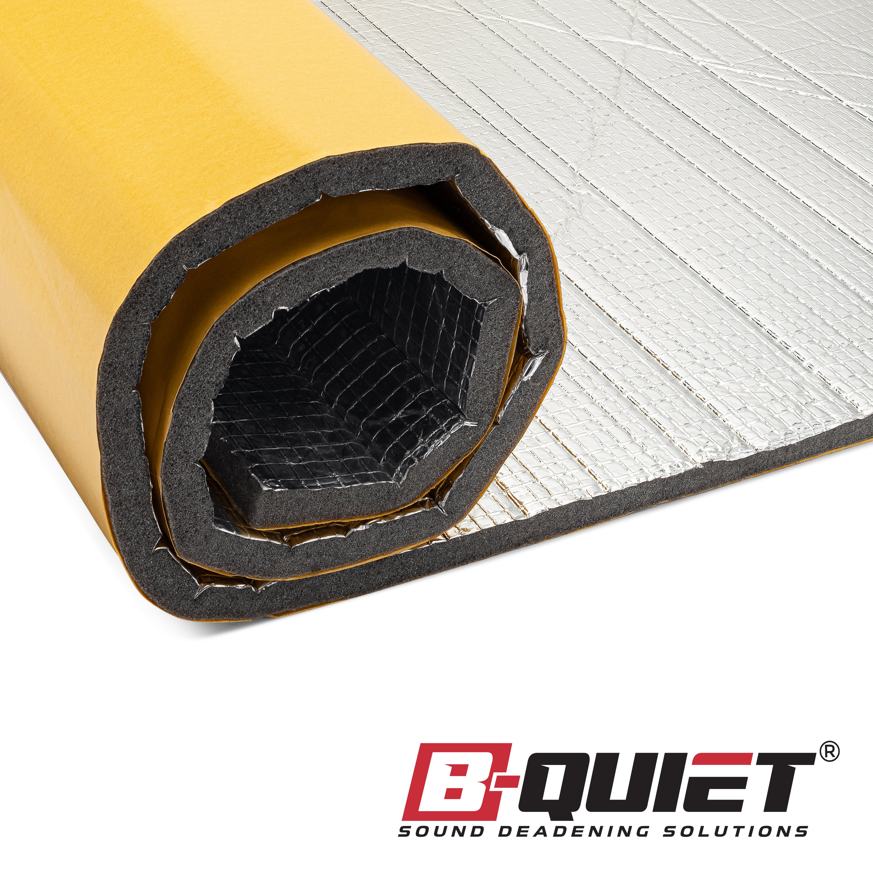 MODIGT 36 Sq.ft Automotive Sound Deadening Mat – Self-Adhesive Heat & Noise Insulation (315x16.5, 1/4" Thick)